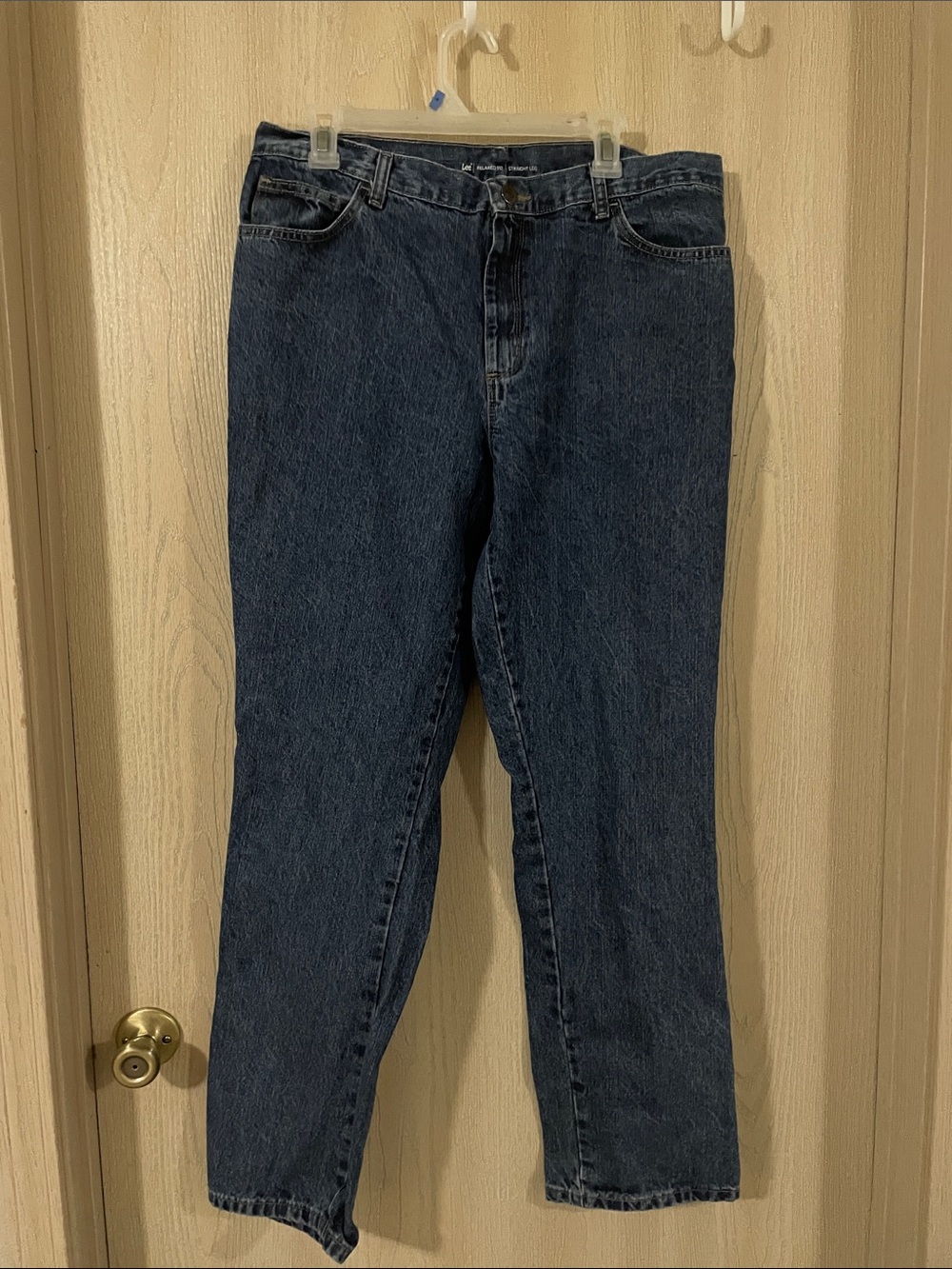 Lee Women's Straight-Leg Jeans in Dark Indigo